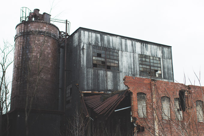 abandoned, factory, ohio